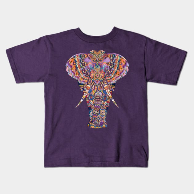 Elephant Kids T-Shirt by Mako Design 